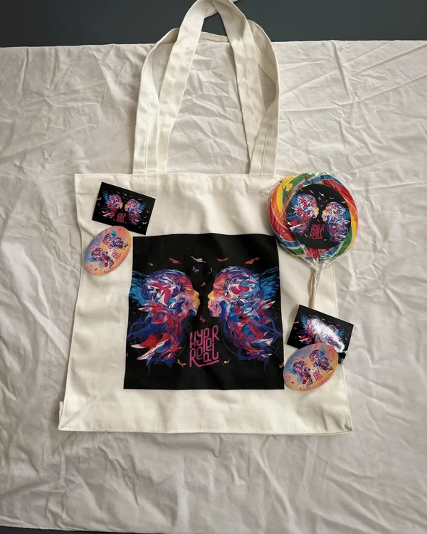 Hyperreal Exclusive Tour Tote Bag